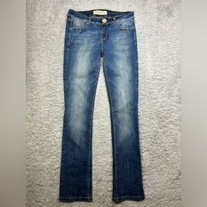 Fiorucci Jeans Womens Boot Cut Regular Wash Denim Classic Luxury Designer